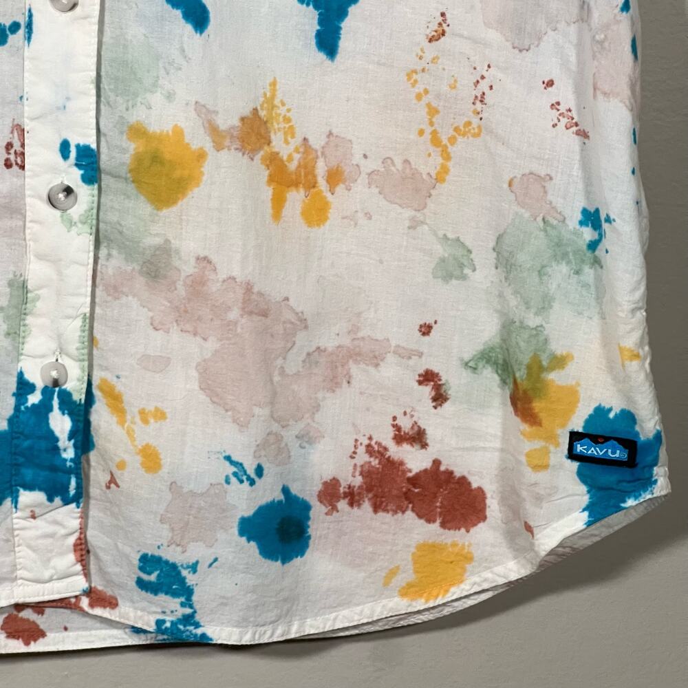 Kavu Multicolor Splatter Blouse - Picture 6 of 6